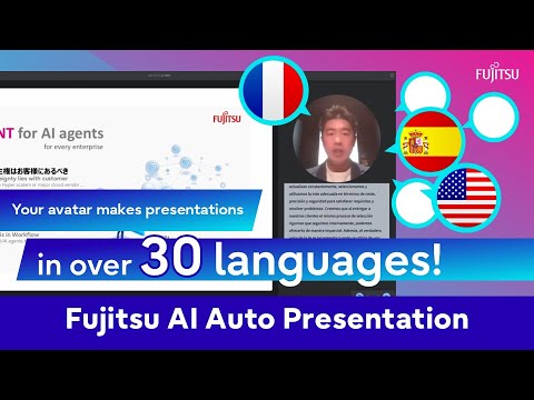 Fujitsu AI Auto Presentation
