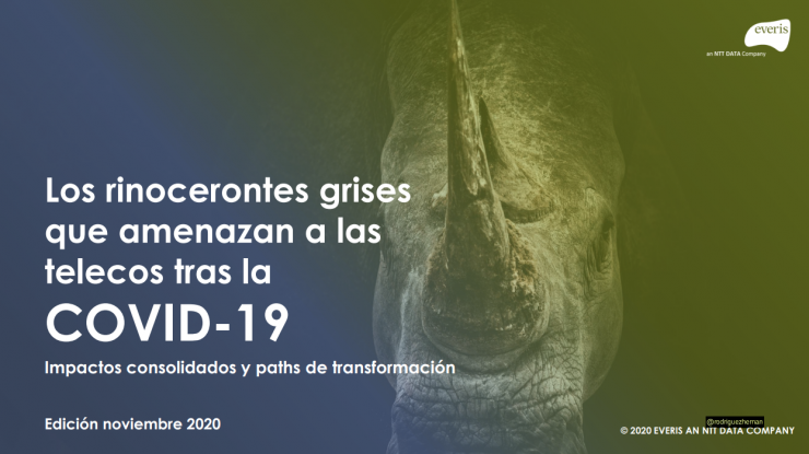 Los rinocerontes grises que amenazan a las telecos tras la COVID-19