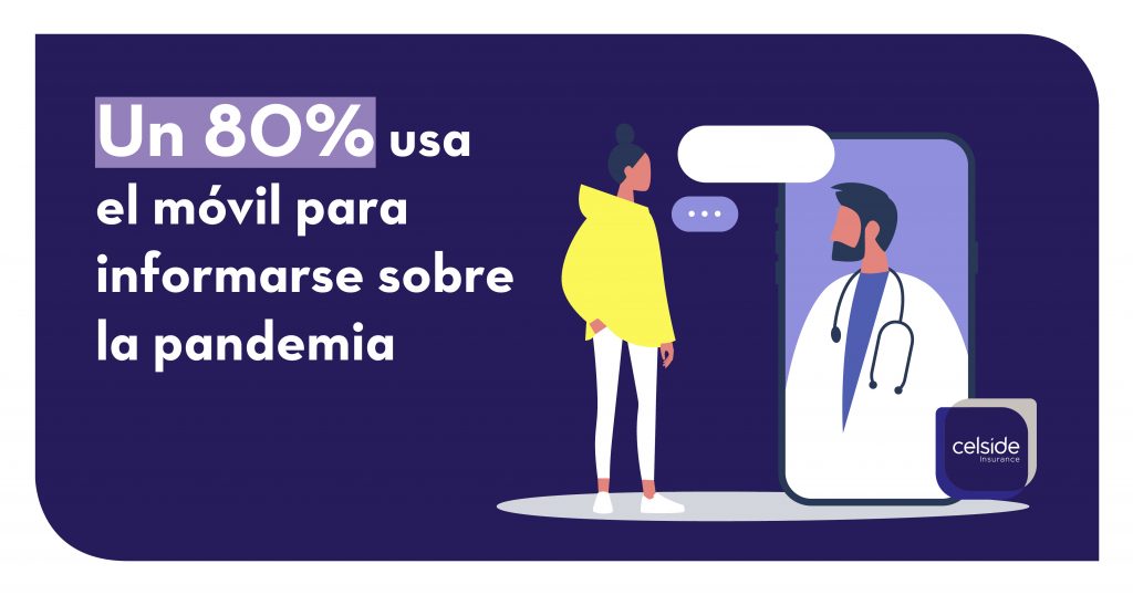 Celside Insurance - La pandemia duplica el uso de apps de salud
