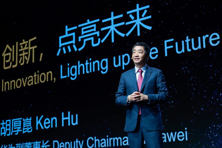 Ken Hu, vicepresidente de Huawei.