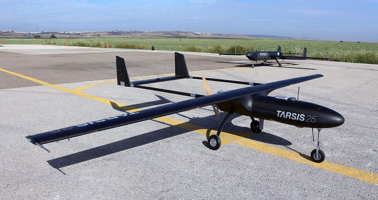 Un dron (UAS) conectado con 5G permite a la Guardia Civil mejorar la vigilancia en zonas rurales