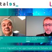 La Liga Española de Debate Universitario (LEDU) y DigitalES firman un acuerdo para potenciar la digitalización y el talento entre los universitarios
