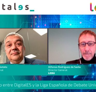 La Liga Española de Debate Universitario (LEDU) y DigitalES firman un acuerdo para potenciar la digitalización y el talento entre los universitarios