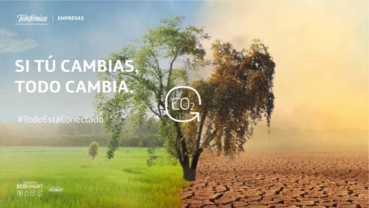 Sello Ecosmart Telefónica Empresas