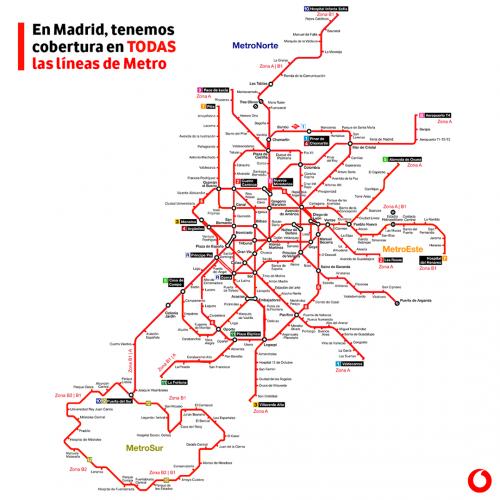 Vodafone Metro de Madrid