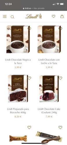 Lindt España apuesta por el negocio online