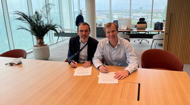 José Antonio López, Presidente y CEO de Ericsson España, y Meinrad Spenger, CEO de MASMOVIL