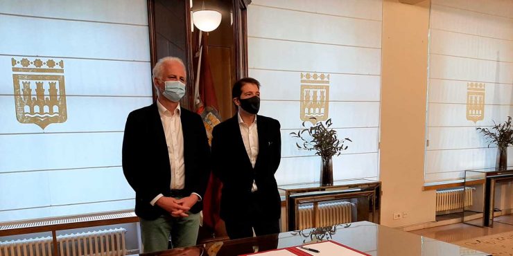 El Ayuntamiento de Logroño y Ecoembes firman un acuerdo para impulsar la economía circular y el reciclaje