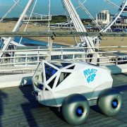 Beachbot en la playa