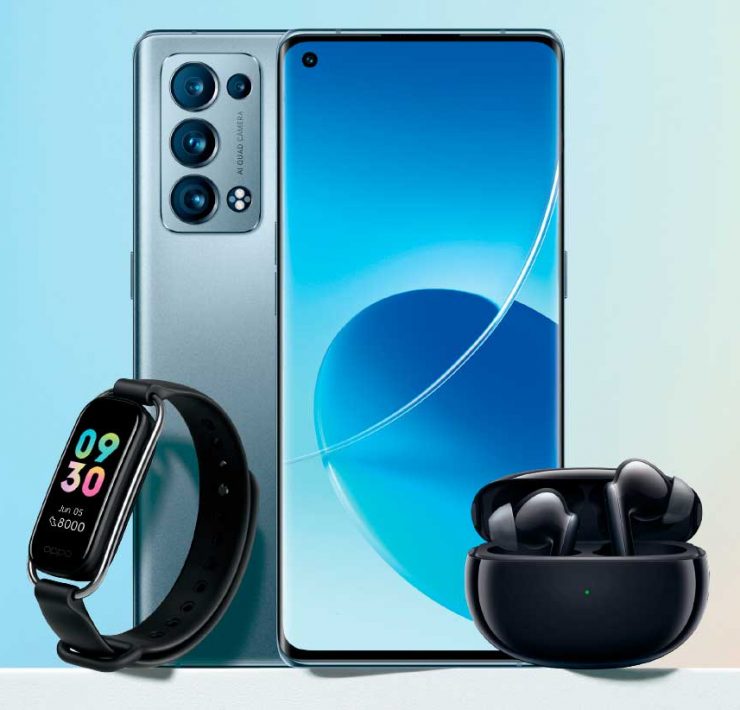 Orange Oppo Reno6 Pro 5G