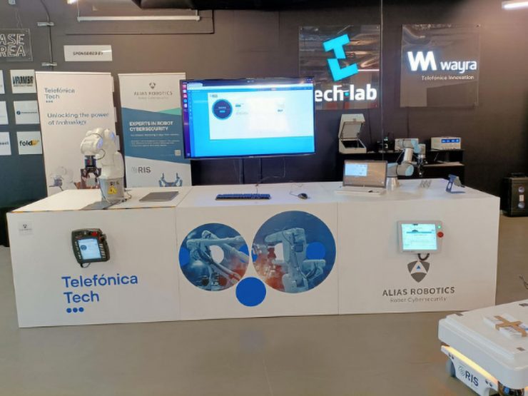 Laboratorio Ciberseguridad para robots