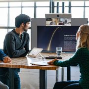 Videoconferencia debates híbridos