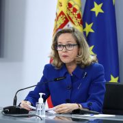 vicepresidenta primera del Gobierno y ministra de Asuntos Económicos y Transformación Digital, Nadia Calviño