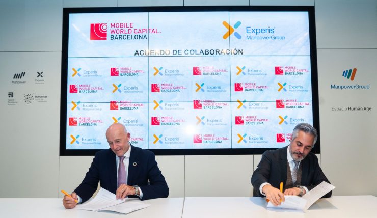 Experis se alía con Mobile World Capital Barcelona para acercar el talento y soluciones IT a las empresas