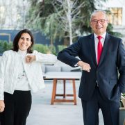 María Jesús Almazor, CEO de Ciberseguridad y Cloud de Telefónica Tech y Albert Triola, Director General de Oracle España