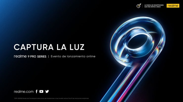 Lanzamiento realme Serie 9 Pro