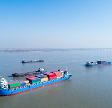 container ships closeup on yangtze river 2021 08 26 17 52 59 utc