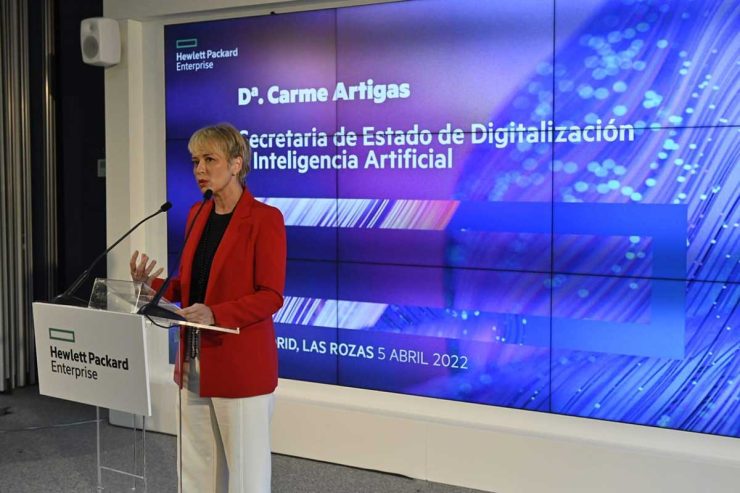 Carme Artigas, Secretaria de Estado de Digitalización e Inteligencia Artificial