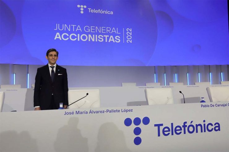 telefonica accionistas