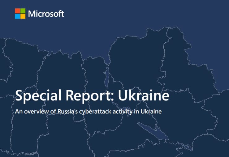 informe sobre los destructivos y persistentes ciberataques de Rusia a Ucrania