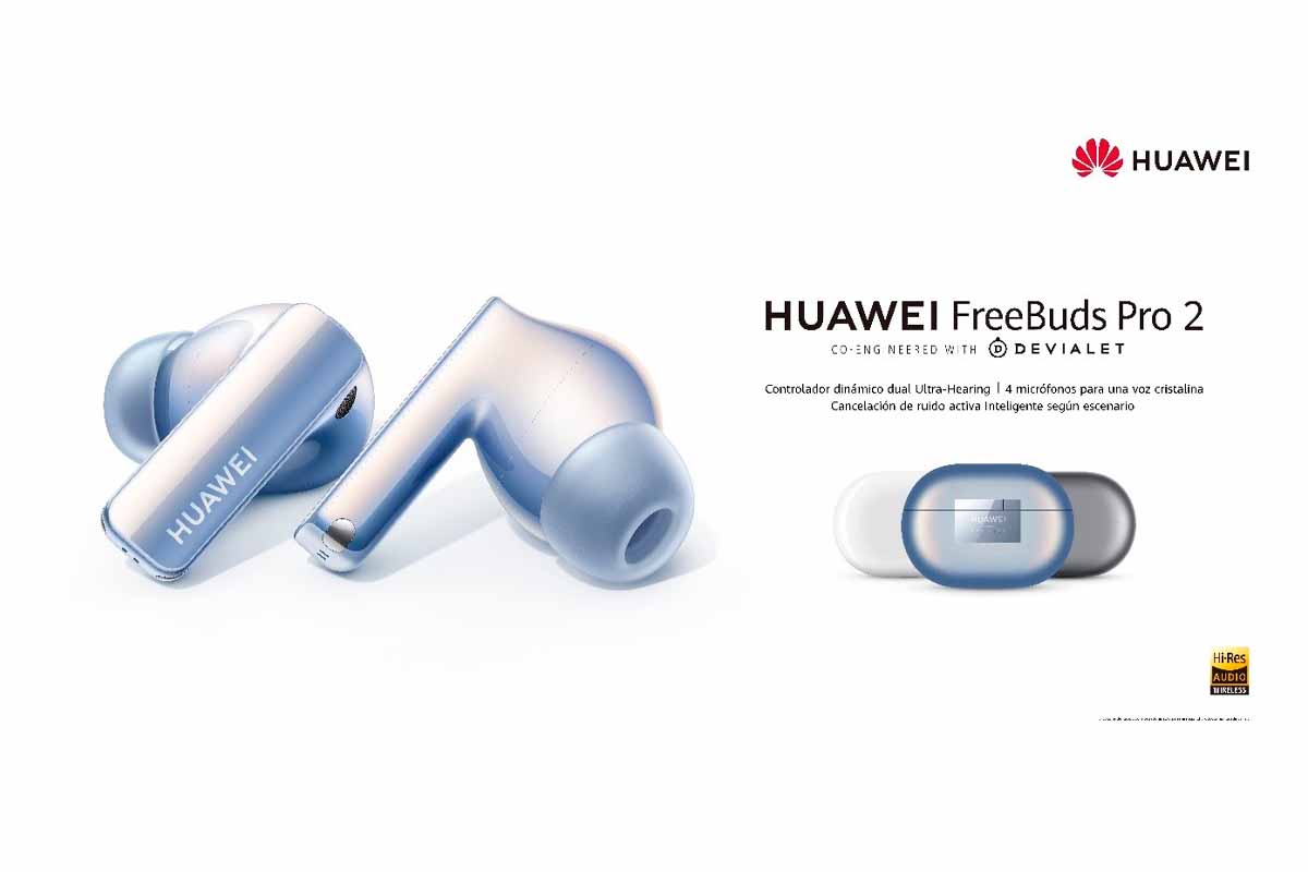 HUAWEI FreeBuds Pro 3: Sonido Hi-Res, cancelación de ruido y