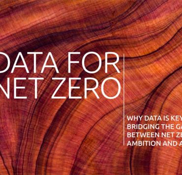 Datos para alcanzar las cero emisiones netas: Por qué los datos son la clave para reducir la brecha entre la ambición de las cero emisiones netas y la acción
