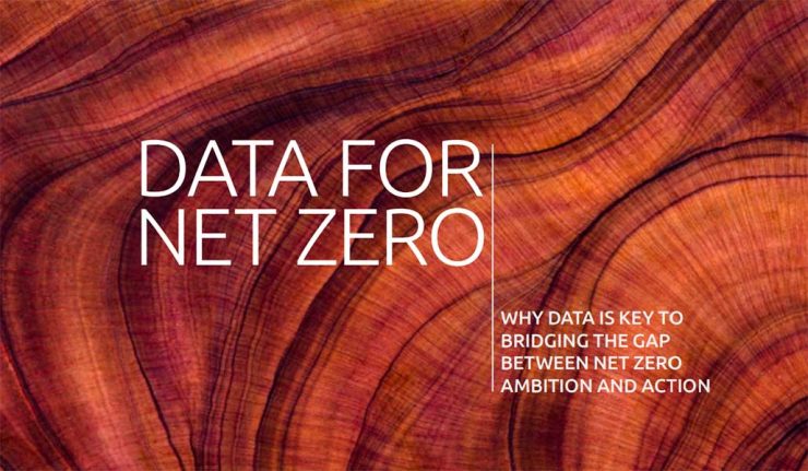 Datos para alcanzar las cero emisiones netas: Por qué los datos son la clave para reducir la brecha entre la ambición de las cero emisiones netas y la acción