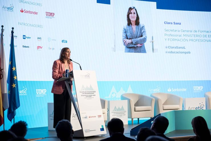 Clara Sanz, secretaria general de Formación Profesional del Ministerio de Educación