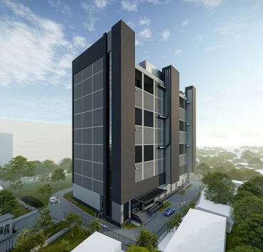 Rendering of Equinix JK1 International Business Exchange IBX in Jakarta Indonesia