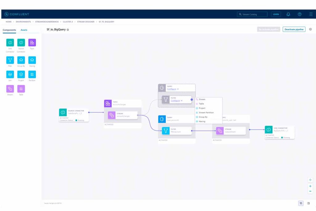 Stream Designer, la nueva propuesta de Confluent que permite construir ...
