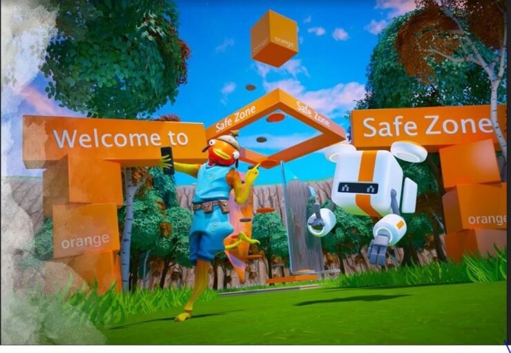 orange safe zone
