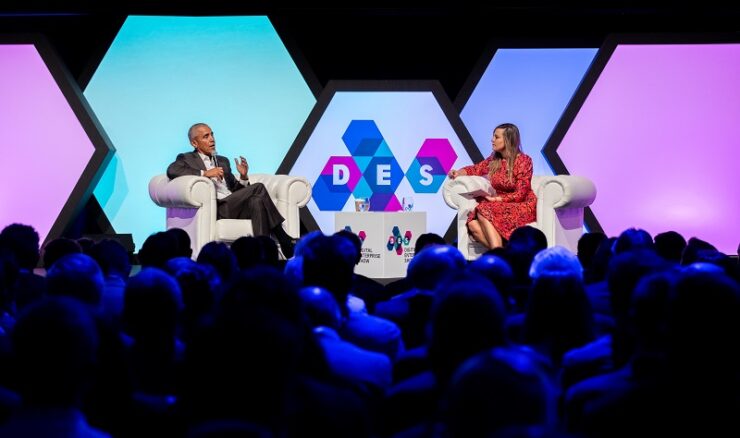 Barack Obama en DES2022 Digital Enterprise Show Malaga