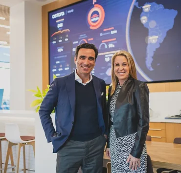Jorge Navea (Astara) & Lori Steele (Salesforce)