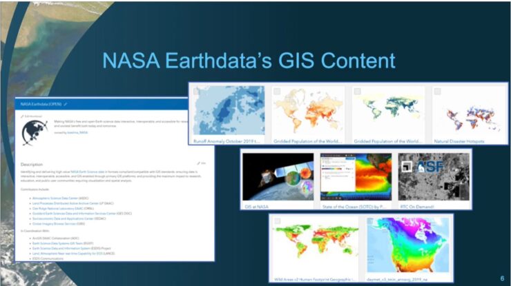 Acuerdo NASA ESRI