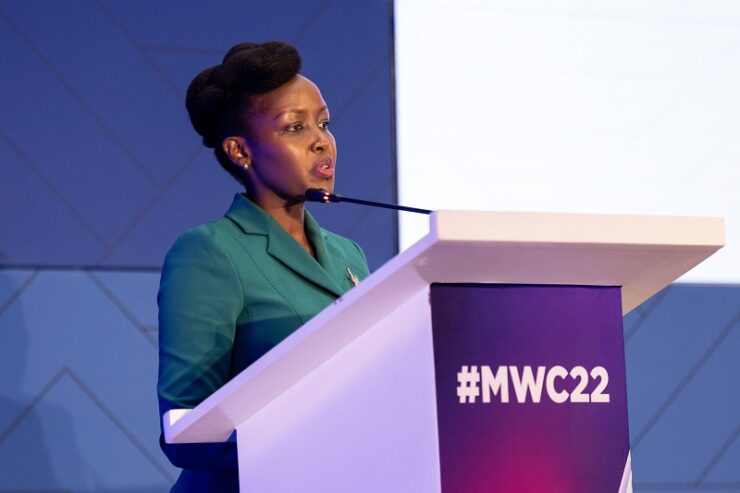 Minister Paula Ingabire MWC Africa