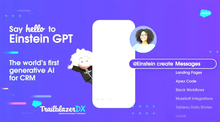 Salesforce lanza Einstein GPT y ChatGPT para Slack