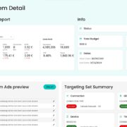 Dashboard nueva plataforma AdTech INLAB