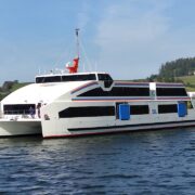 First all electric ferry drives emission free river commute in Lisbon Image credit Astilleros Gondan