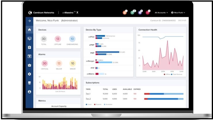 cnMaestroX software page 1