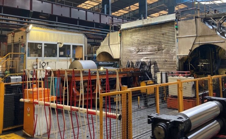 An ABB automation and control solution will improve cold mill performance at the Contrisson plant. Image ArcelorMittal