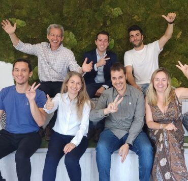 Representantes de los semifinalistas de los eAwards de la Fundacion NTT DATA Espana 2022