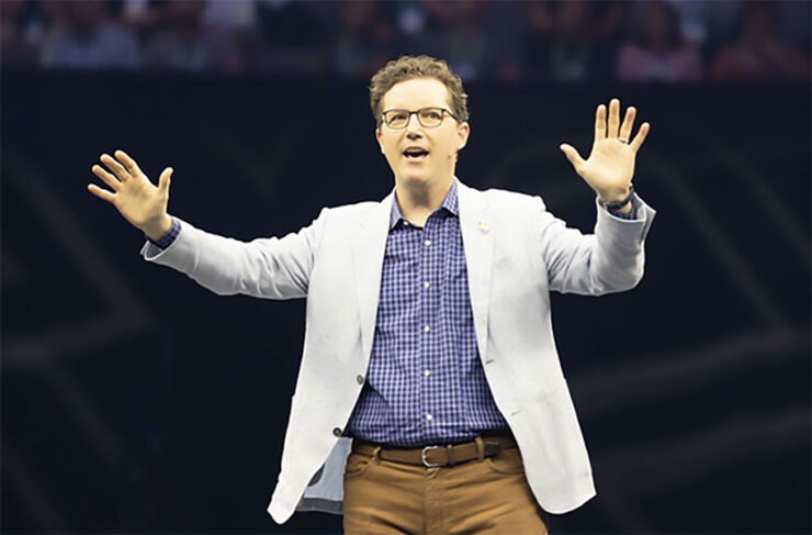 Jonathan Davidson, durante su intervención en Cisco Live Las Vegas