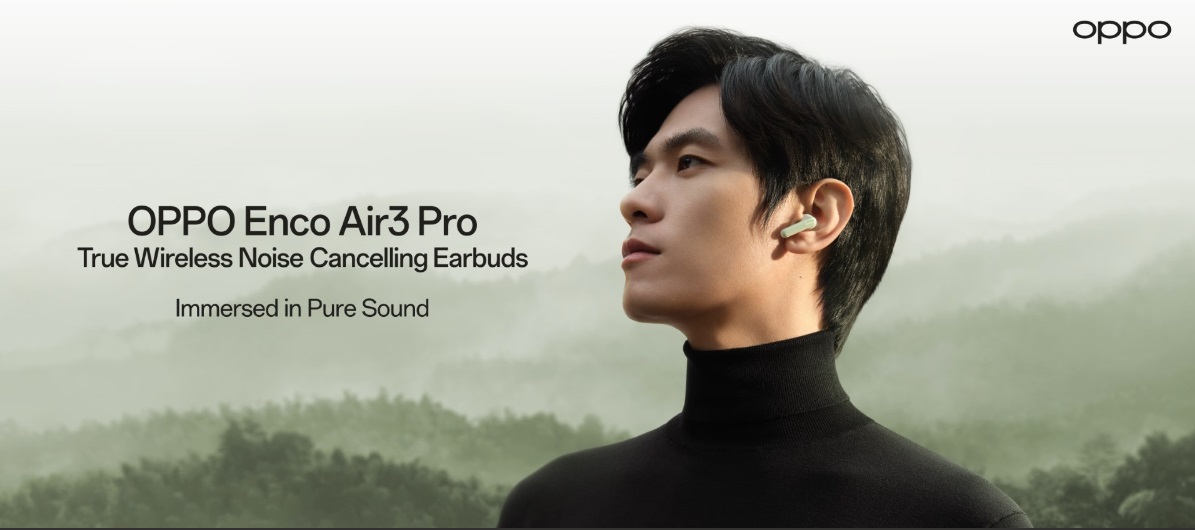 Oppo Auriculares Inalámbricos Enco Air 3 Pro Verde