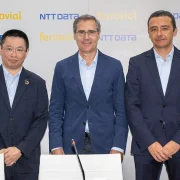 Firma acuerdo NTT DATA FERROVIAL 002