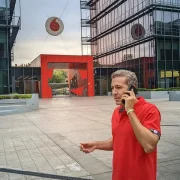 Primera llamada satélite Vodafone y AST