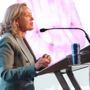 Nadia Calviño, vicepresidenta primera del Gobierno y ministra de Asuntos Económicos y Transformación Digital.