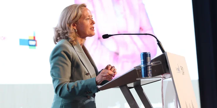 Nadia Calviño, vicepresidenta primera del Gobierno y ministra de Asuntos Económicos y Transformación Digital.