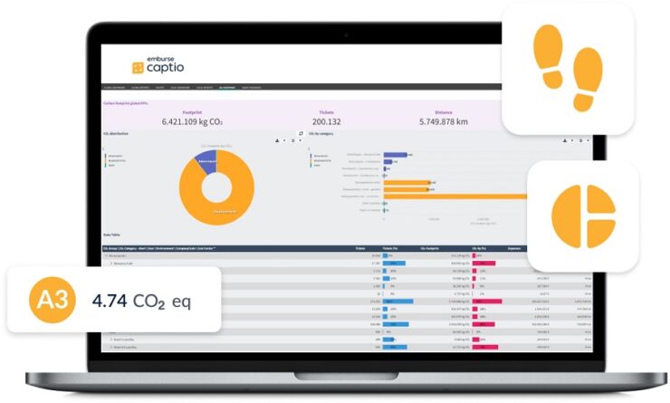 emburse huella carbono