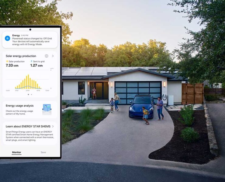Tesla Samsung SmartThings