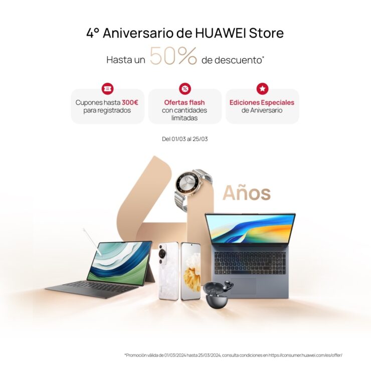 Huawei Store Aniversario